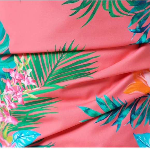 Kim Gravel x Swimsuits For All Sarong Front One Piece Swimsuit Onyx Size 10 - Picture 8 of 8